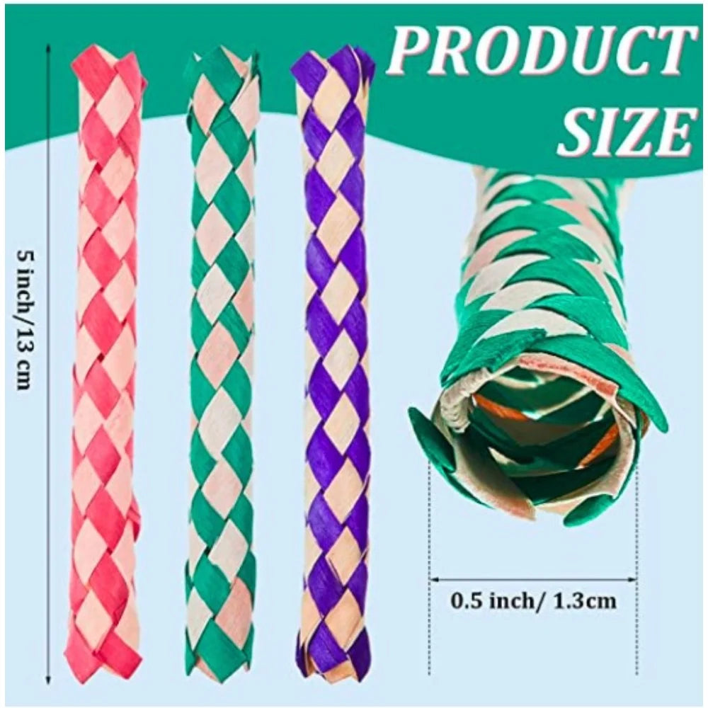 Bulk Pack of 72 Bamboo Finger Traps F3358
