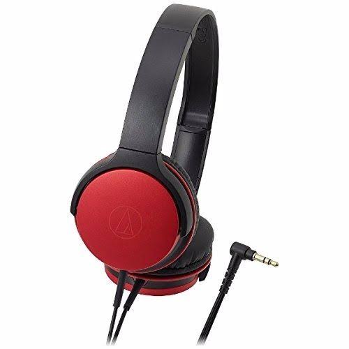 Metallic Red Portable Headphones J354202