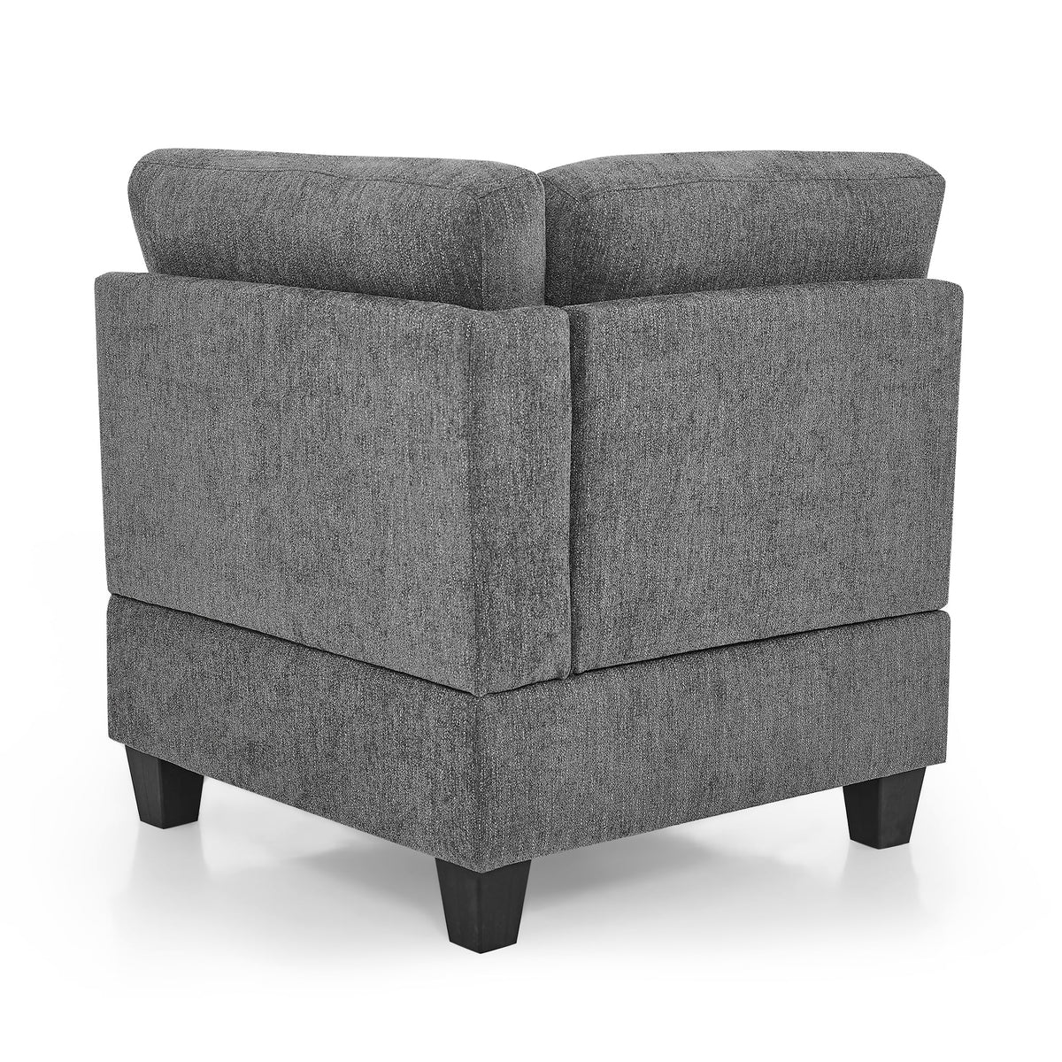 Grey Chenille Corner Sofa E224