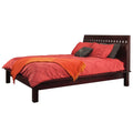 King Platform Bed in Espresso Mahogany M305