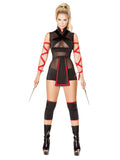 Large Black Red Costume C528882