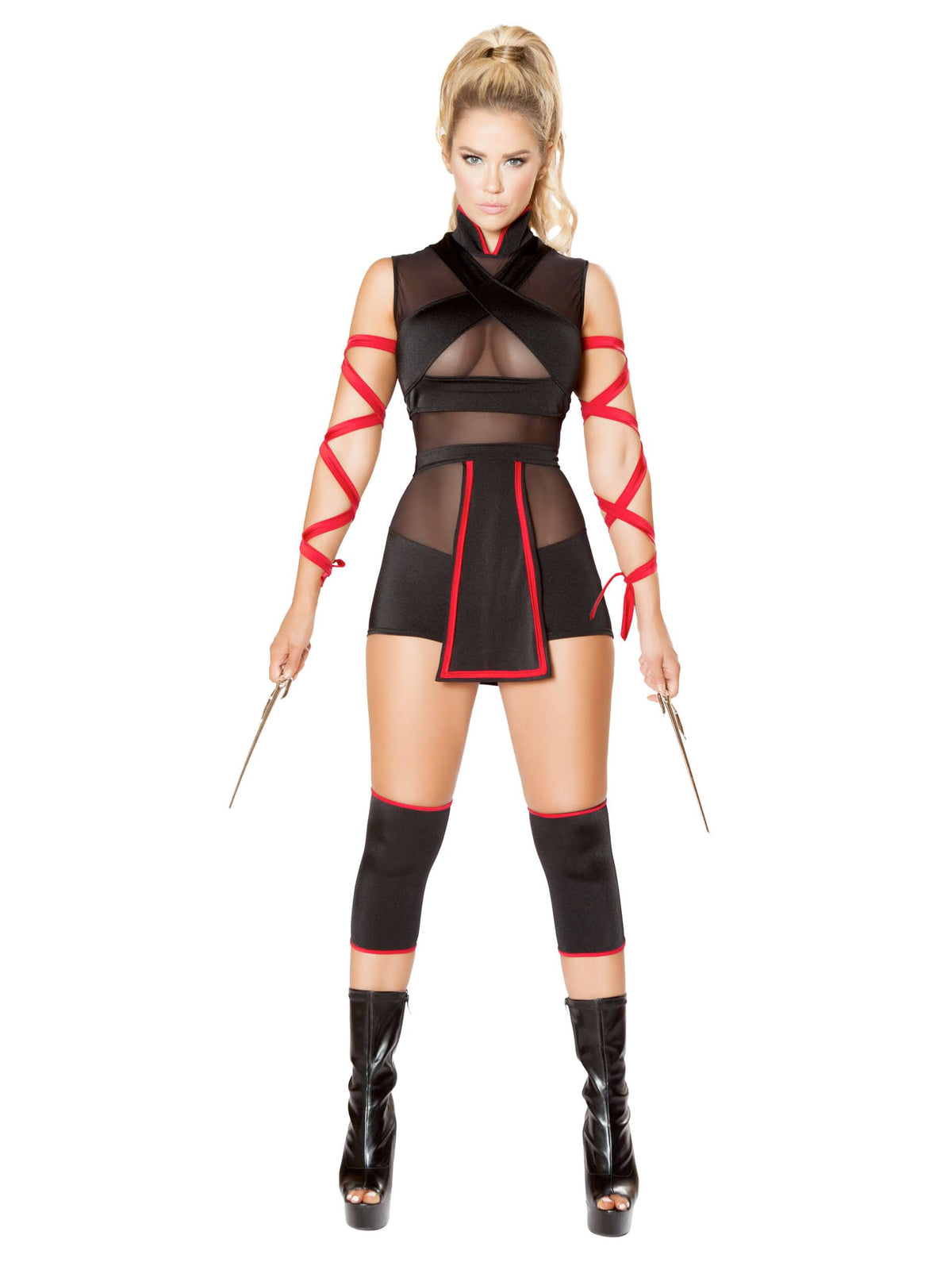 Large Black Red Costume C528882
