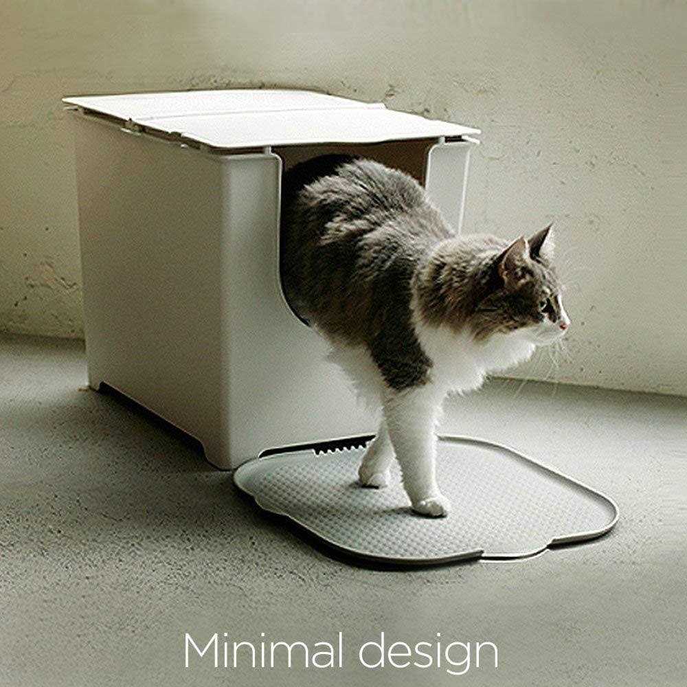 Flip Litter Box with Scoop and Reusable Liner Q152