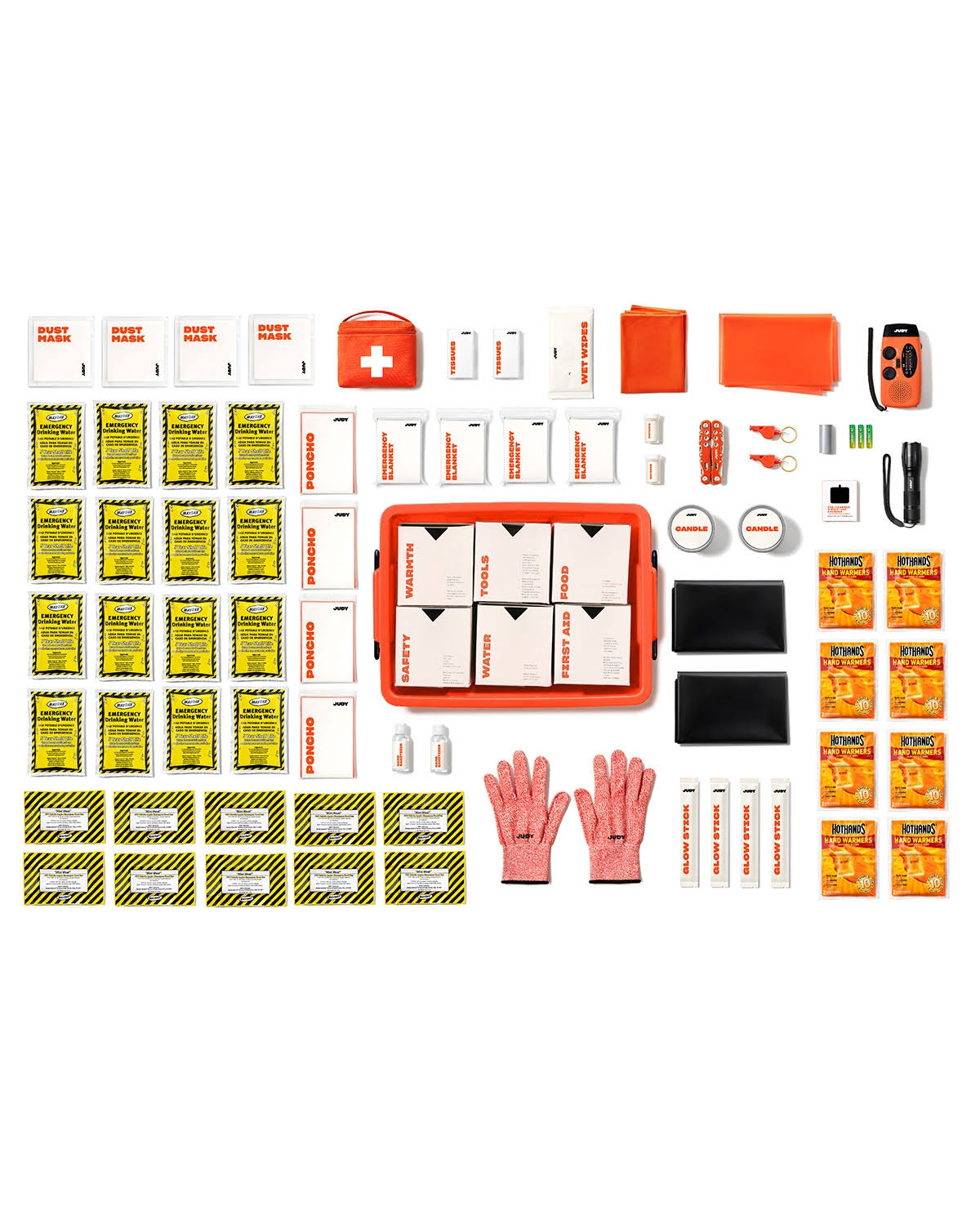 Emergency Preparedness Kit - Orange Y3920