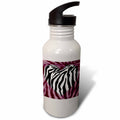 Burgundy 21 oz Sports Water Bottle D782