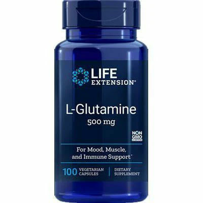 Glutamine 500 mg 100 caps I649822