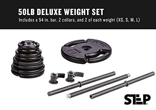 4-Weight Deluxe Barbell Set P1114