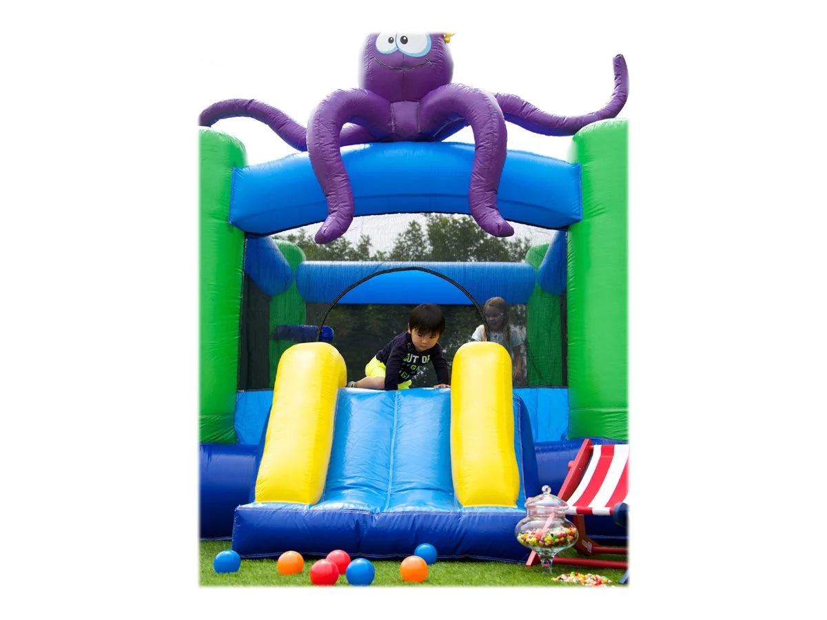 Inflatable Bounce House with Blower and Slide Z85575