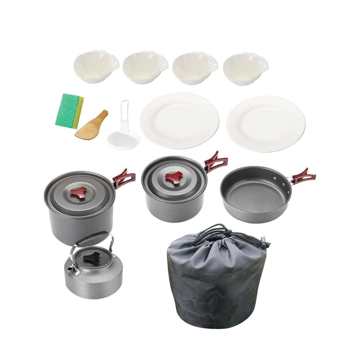 Camping Cookware Non Stick for Campfire M9917