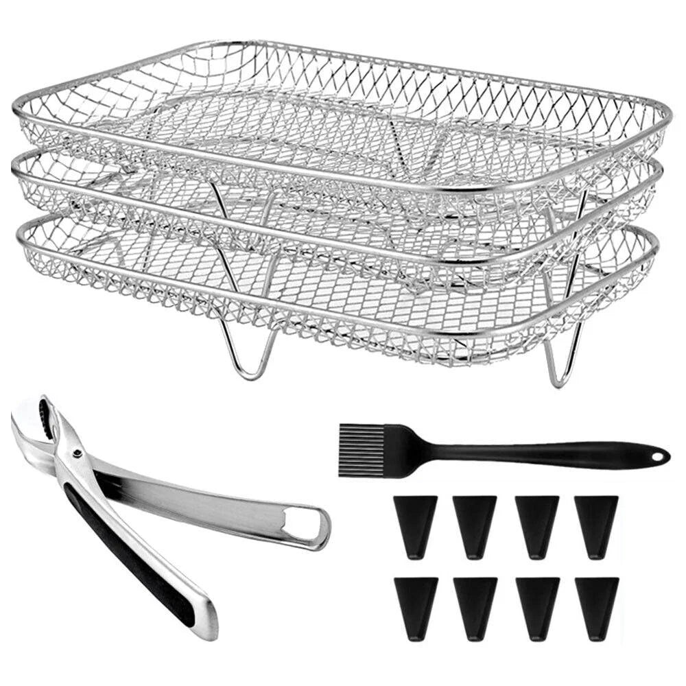 Stainless Steel Air Fryer Rack & Accessories Y12974