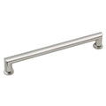 220mm Bright Nickel Solid Brass Cabinet Pull C430