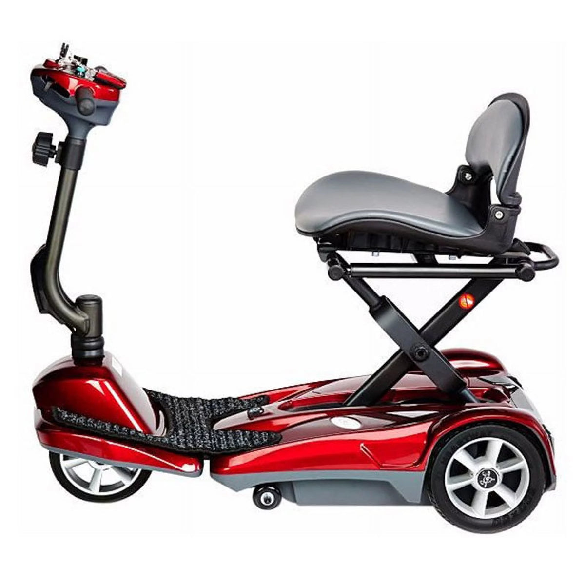 Burgundy Red Automatic Folding Mobility Scooter K137157