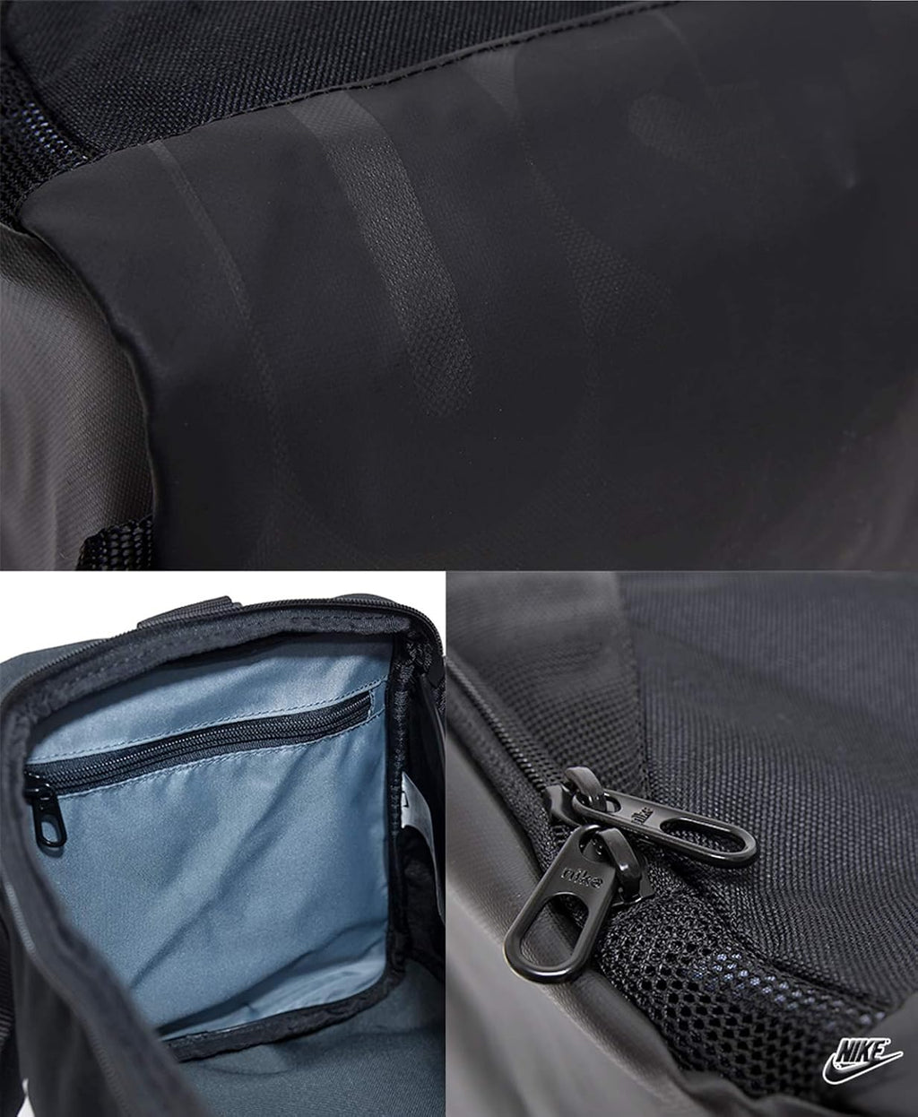 Extra-Small Black White Training Duffel Bag O288