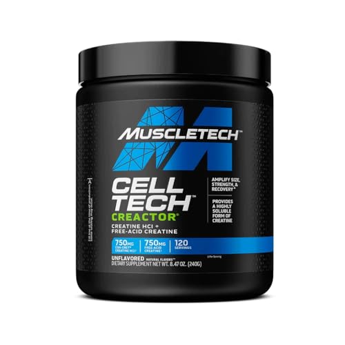 Unflavored Micronized Creatine Monohydrate Powder (80 Servings) B354353