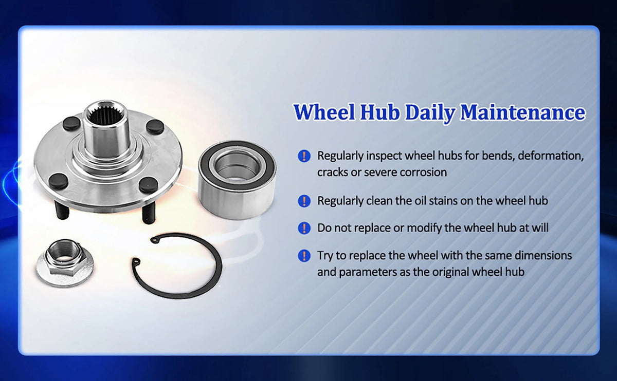 Rear Wheel Hub Bearing for Hyundai Elantra 2.0L L4 Non-ABS S86849