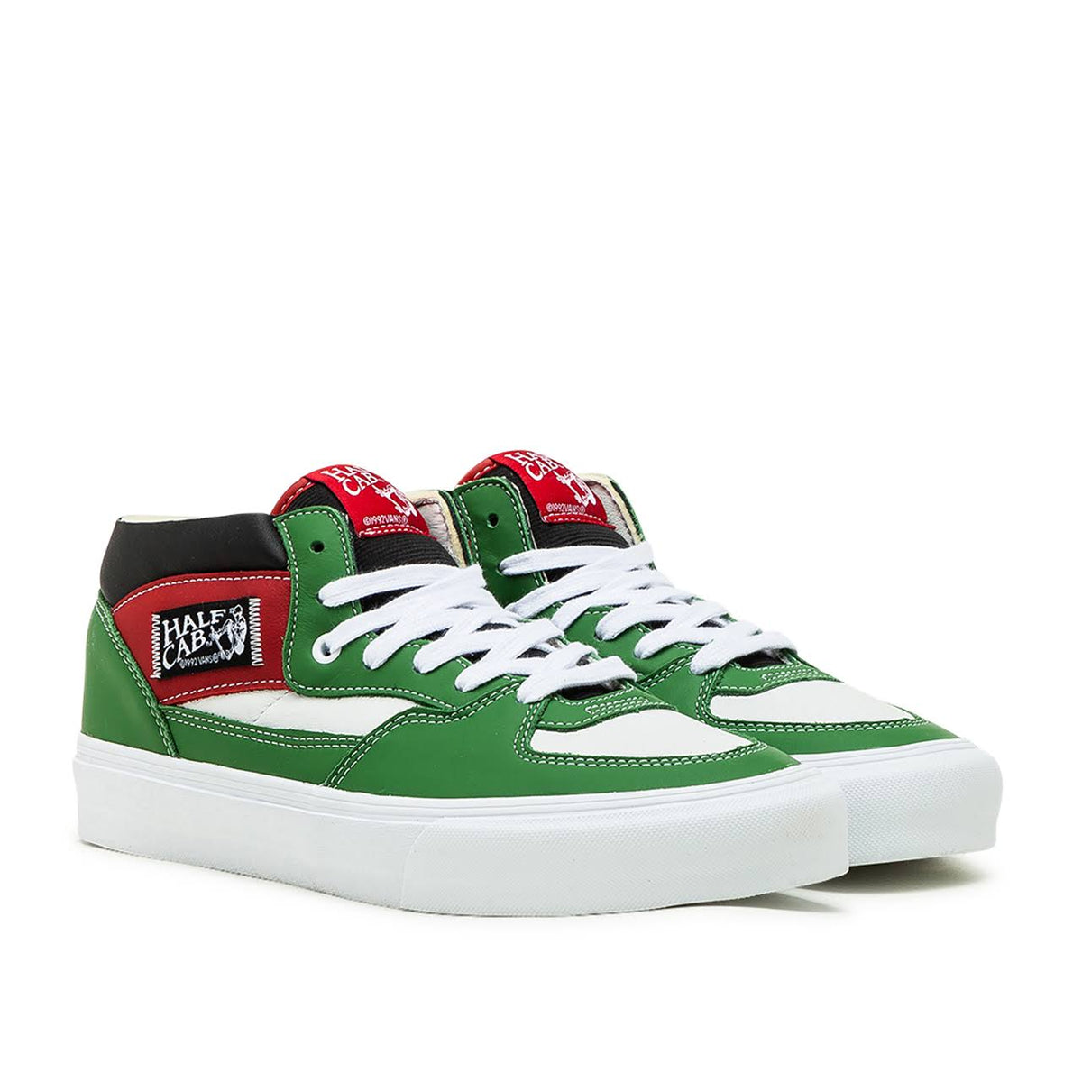 White Green Half Cab N4843