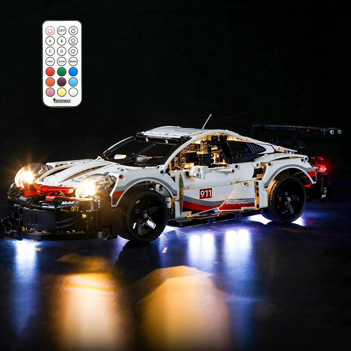 Led Lighting Kit for Building Blocks Model O939