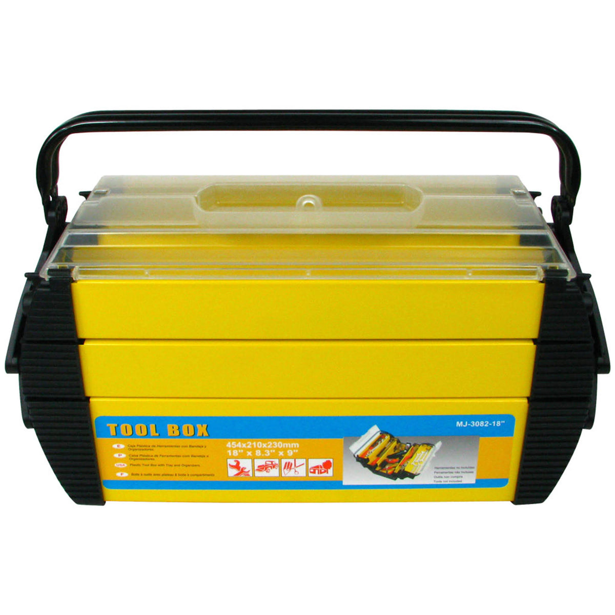 2 Tray Tool Box L805
