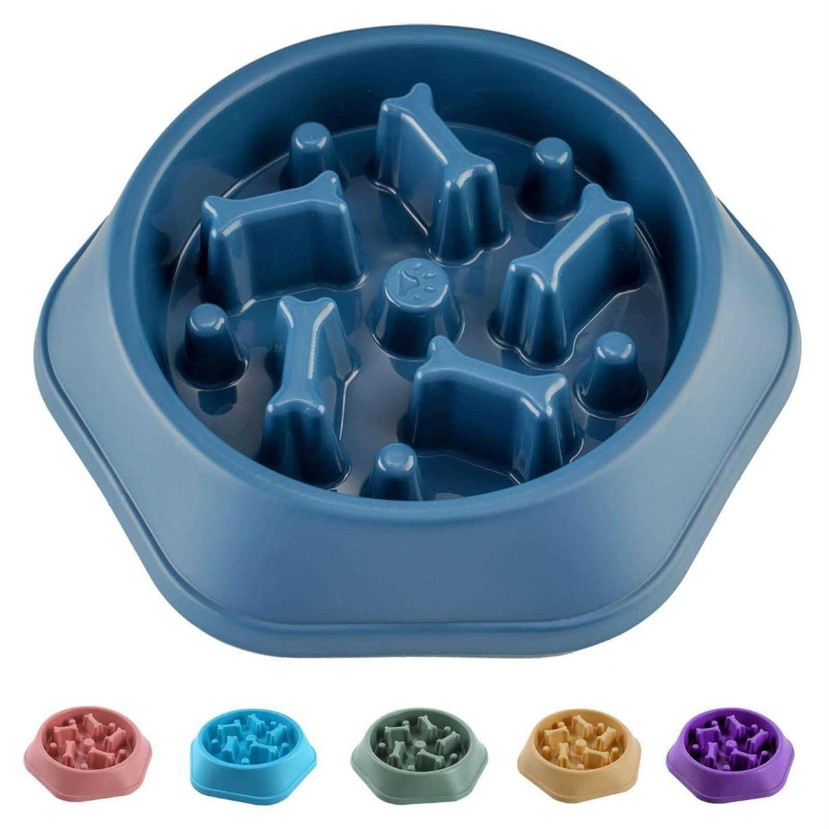 Slow Feeder Non Slip Dog Bowl J489
