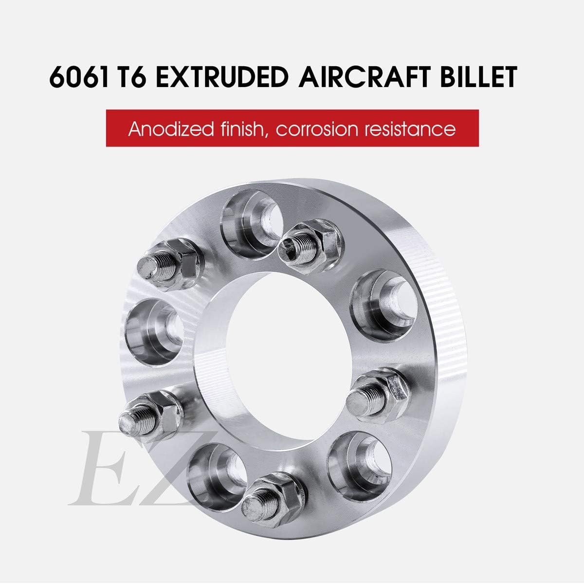 4 Wheel Adapters 5 Lug 4.5 Inch to 5 Lug 4.5 Inch 1.5 Inch Thick G3239