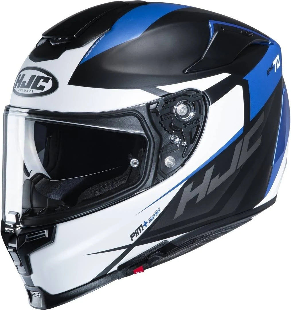 Black-White-Blue Size L Helmet R61624
