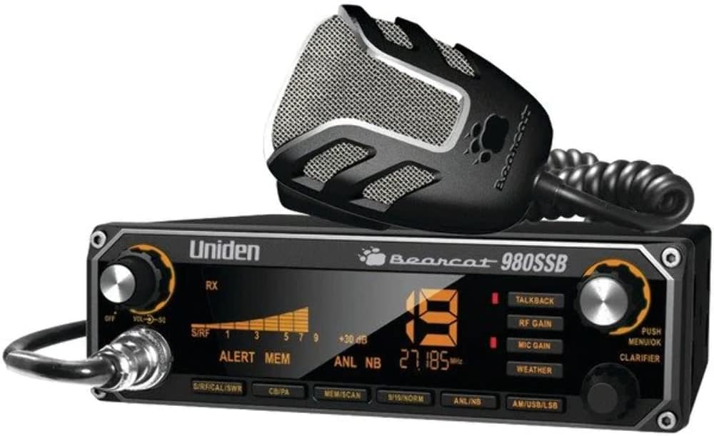40-Channel SSB CB Radio with 7-Color Digital Display Q87913