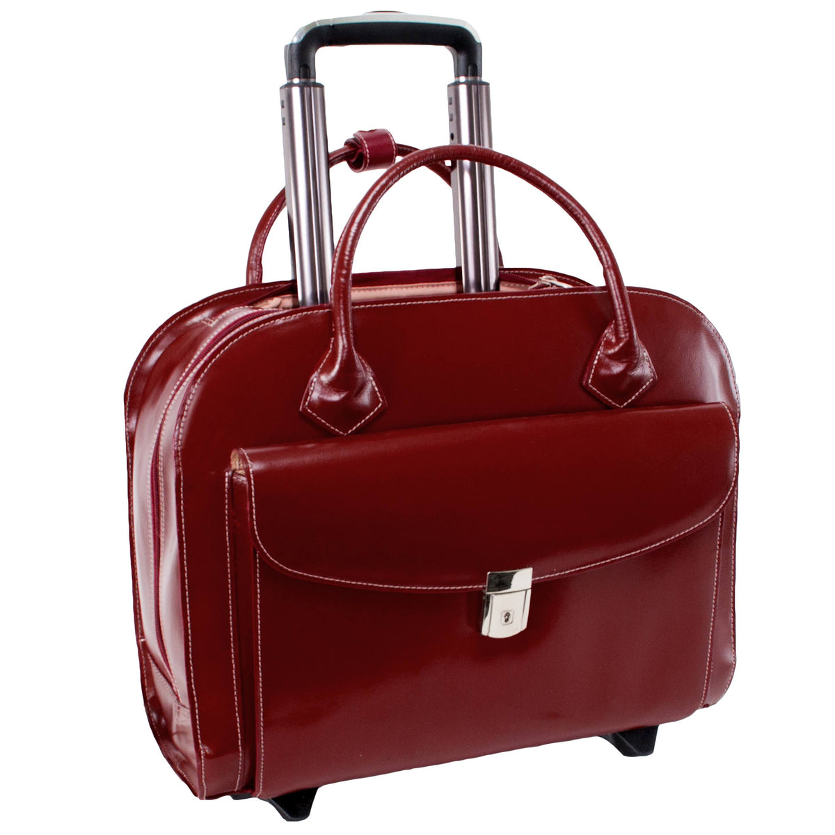 Red Wheeled Laptop Case K94467