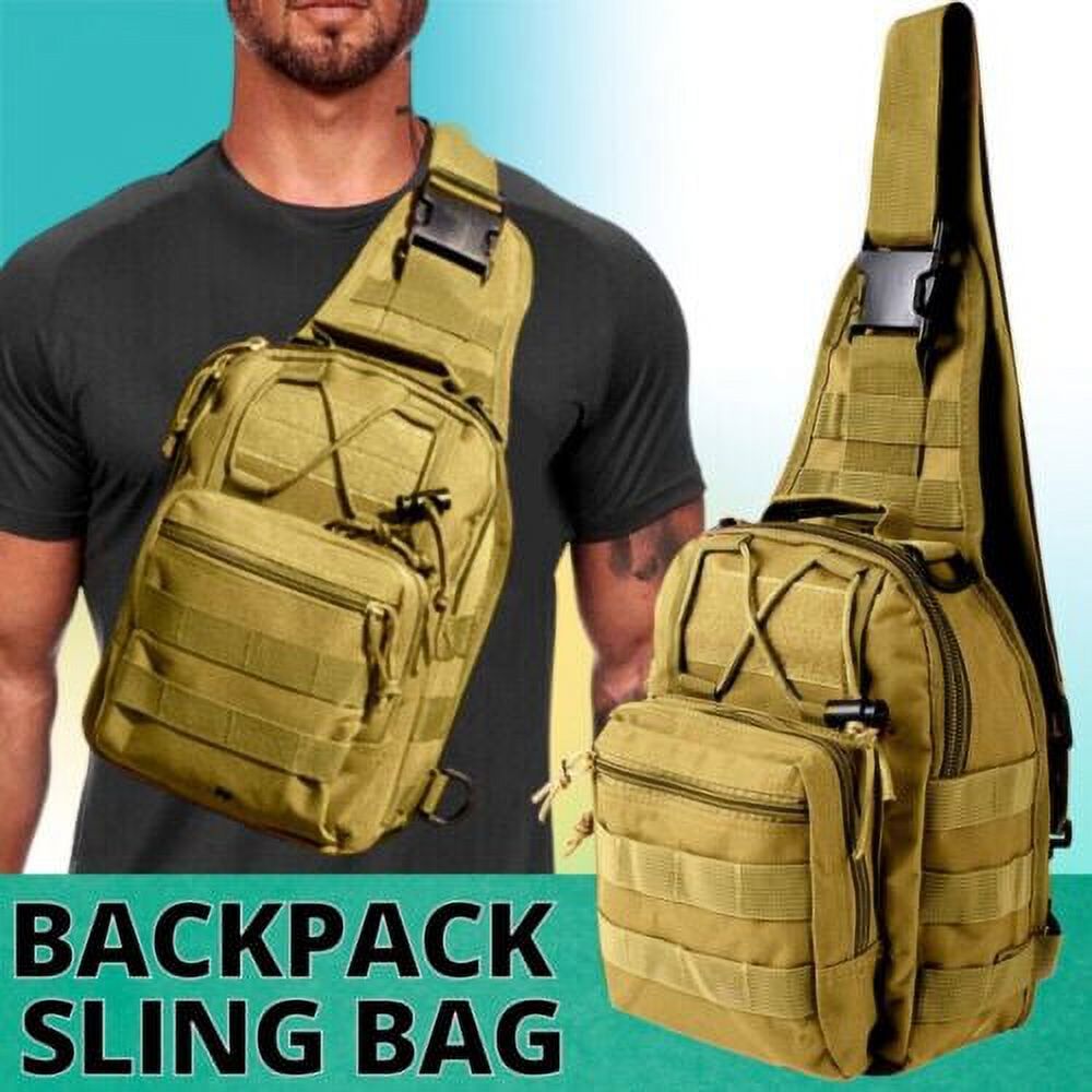 Waterproof Tactical Sling Chest Pack Shoulder Bag R74567