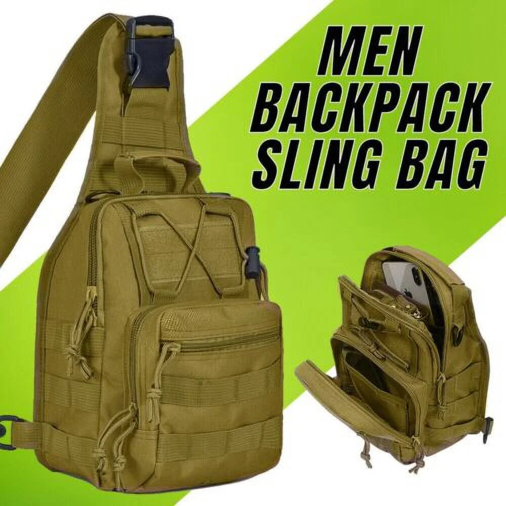 Waterproof Tactical Sling Chest Pack Shoulder Bag R74567