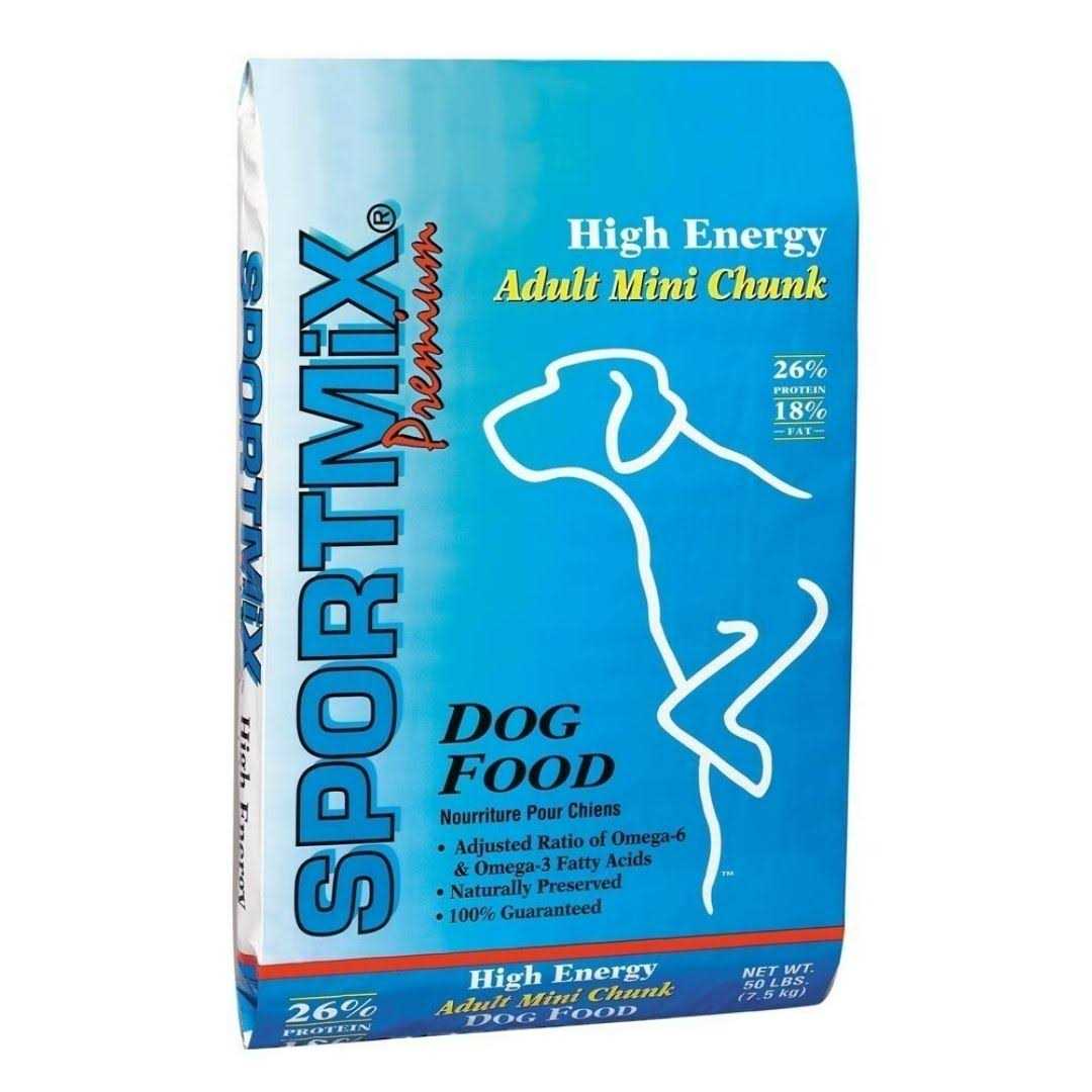 Premium High Energy Adult Mini Chunk Dry Dog Food T446289