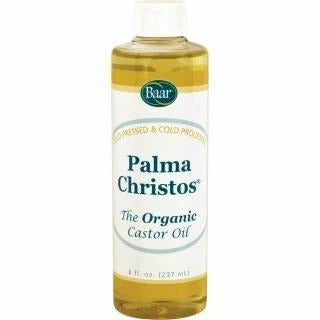 Organic Castor Oil 8 oz W290