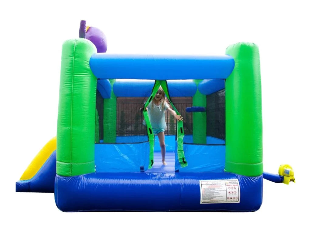 Inflatable Bounce House with Blower and Slide Z85575