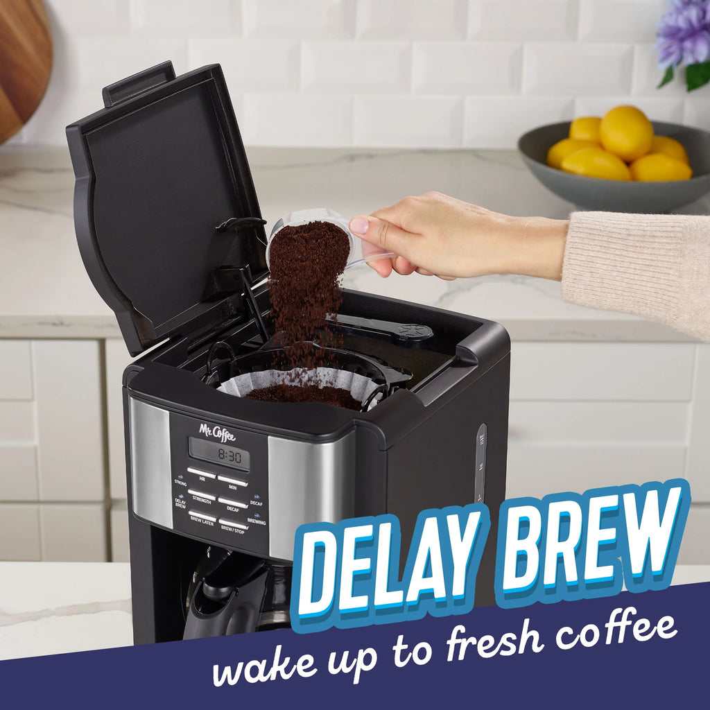 12 Cup Coffee Maker with Decaf Function S321