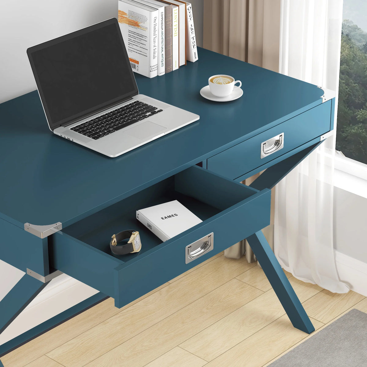 Solid Wood Computer Desk Q8721