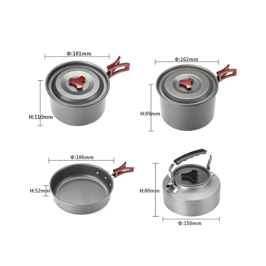 Camping Cookware Non Stick for Campfire M9917