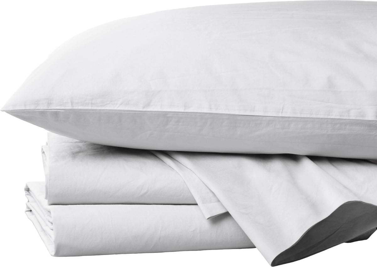 300 Percale Fitted Sheet Twin Alpine White C470