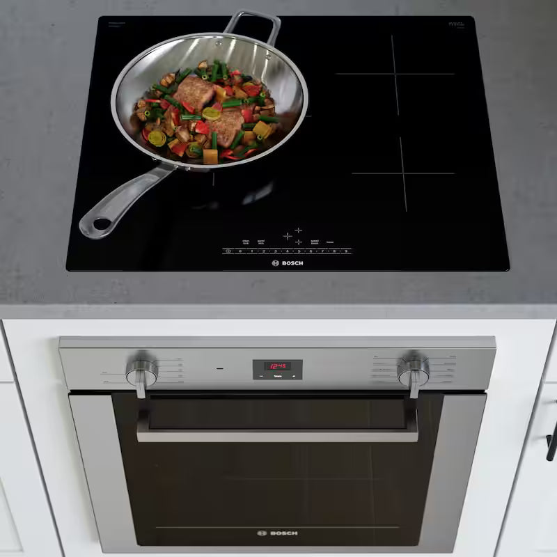 24 in. Induction Cooktop in Black with 3-Elements O532