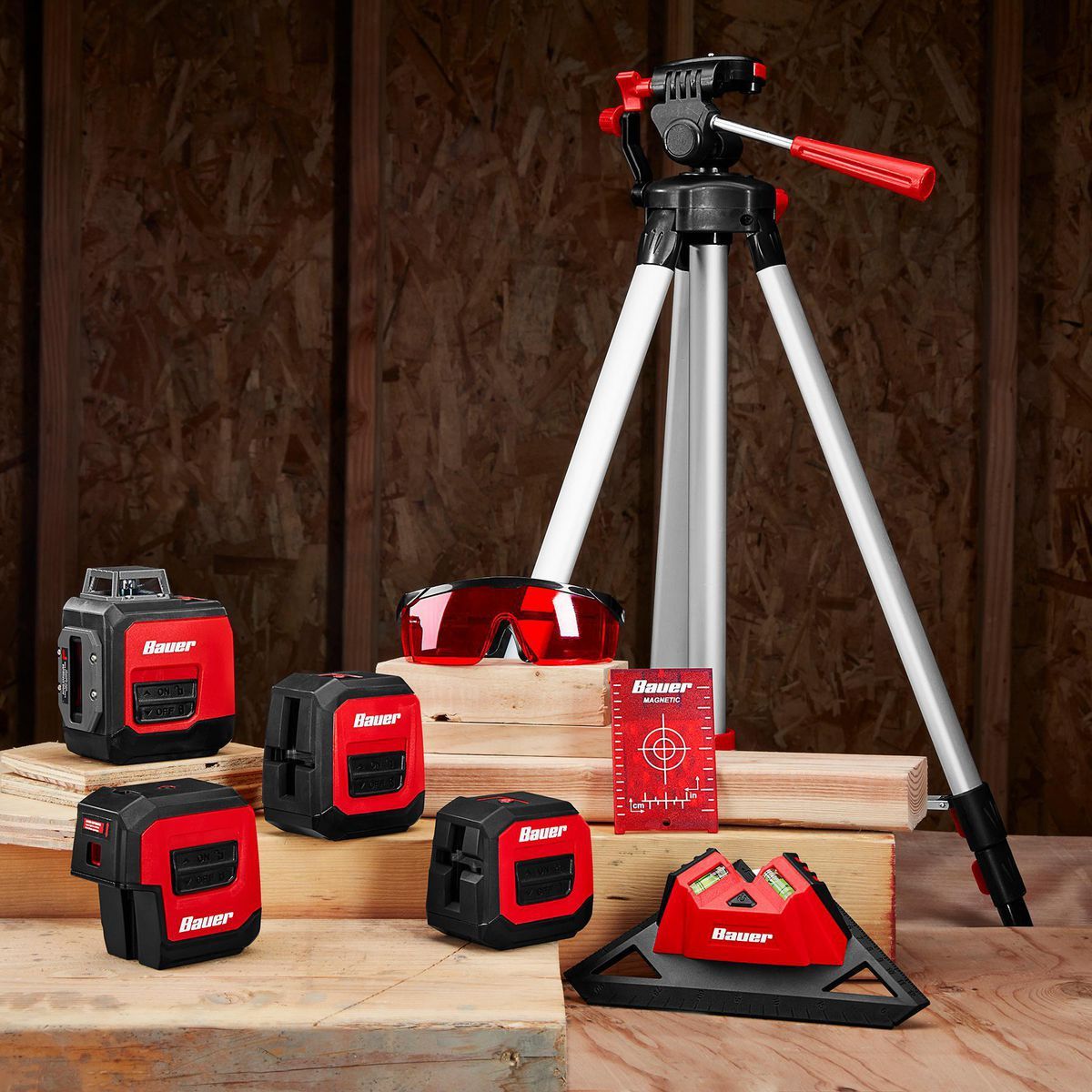 100 ft. Self-Leveling 3-Dot Laser Level B681991