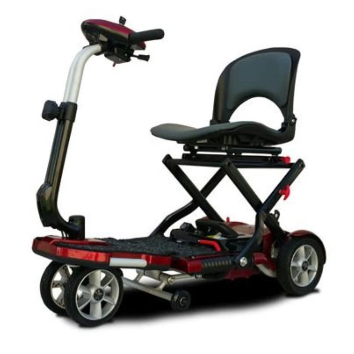 Burgundy Red Automatic Folding Mobility Scooter K137157