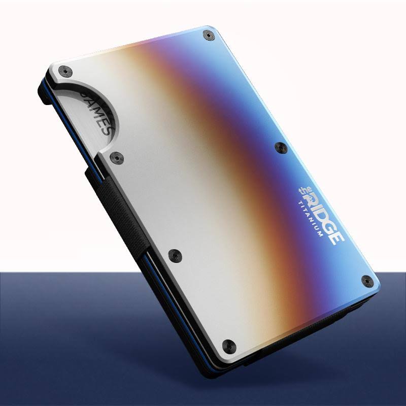 Titanium Cash Strap Wallet F7139