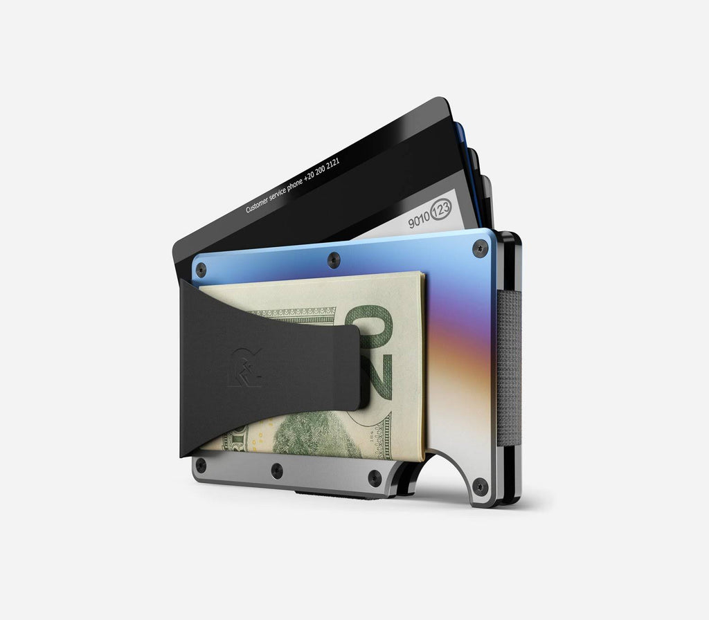 Titanium Cash Strap Wallet F7139