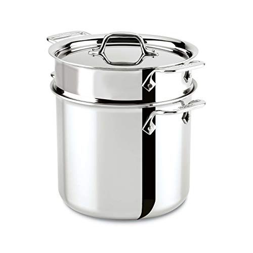 7-Quart Stainless Steel Pasta Pentola with Insert B92666