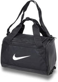 Extra-Small Black White Training Duffel Bag O288
