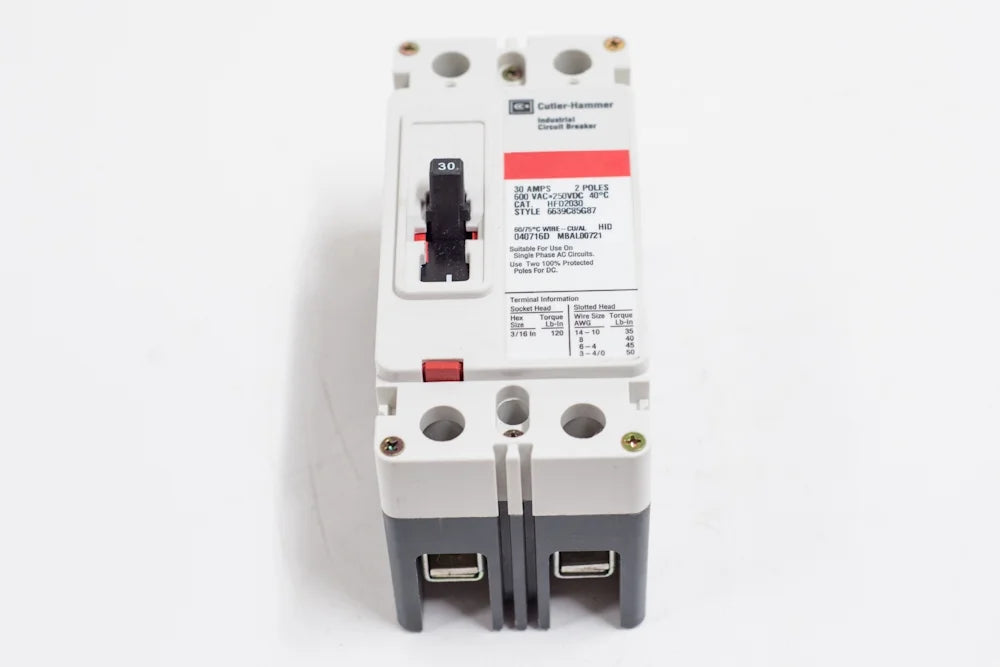 Molded Case Circuit Breaker 80A 2P U28071