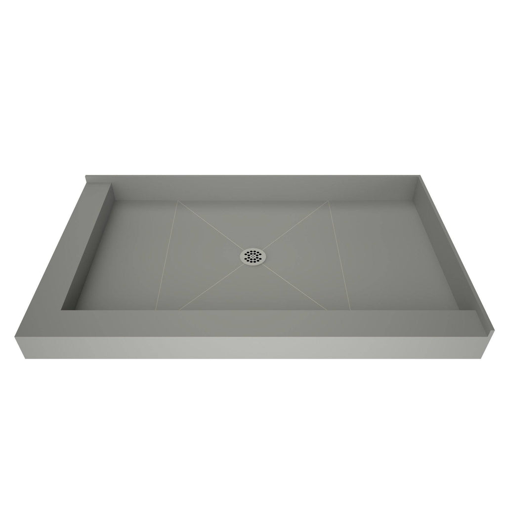 48x22 Double Threshold Shower Base with Drain Plate G431497