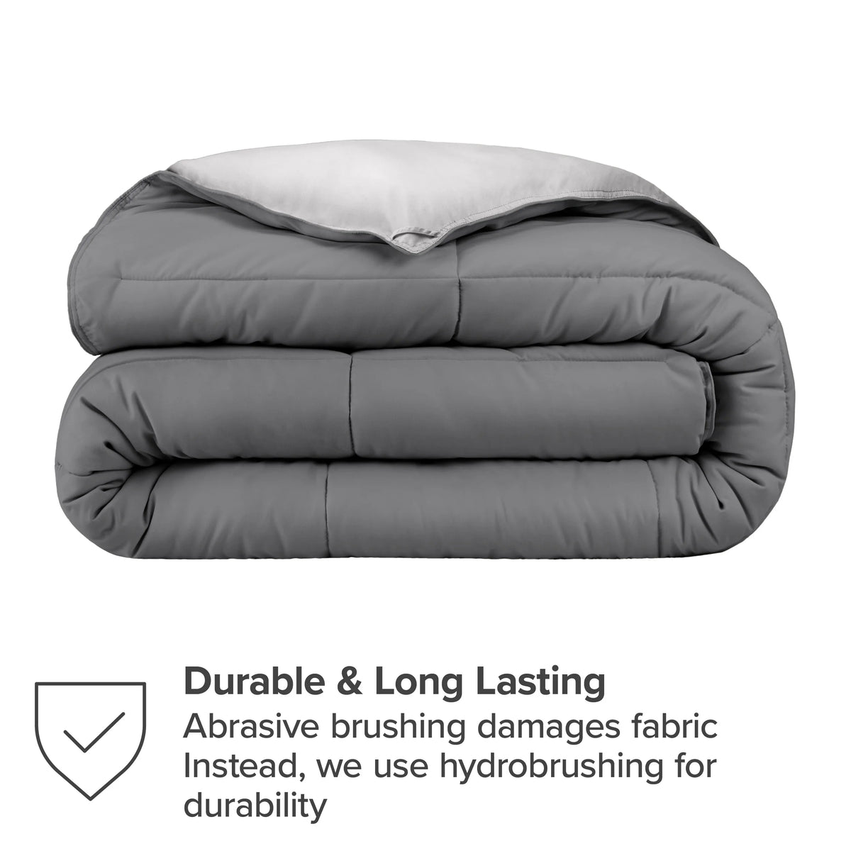 Ultra-Soft Reversible Goose Down Alternative Comforter X358