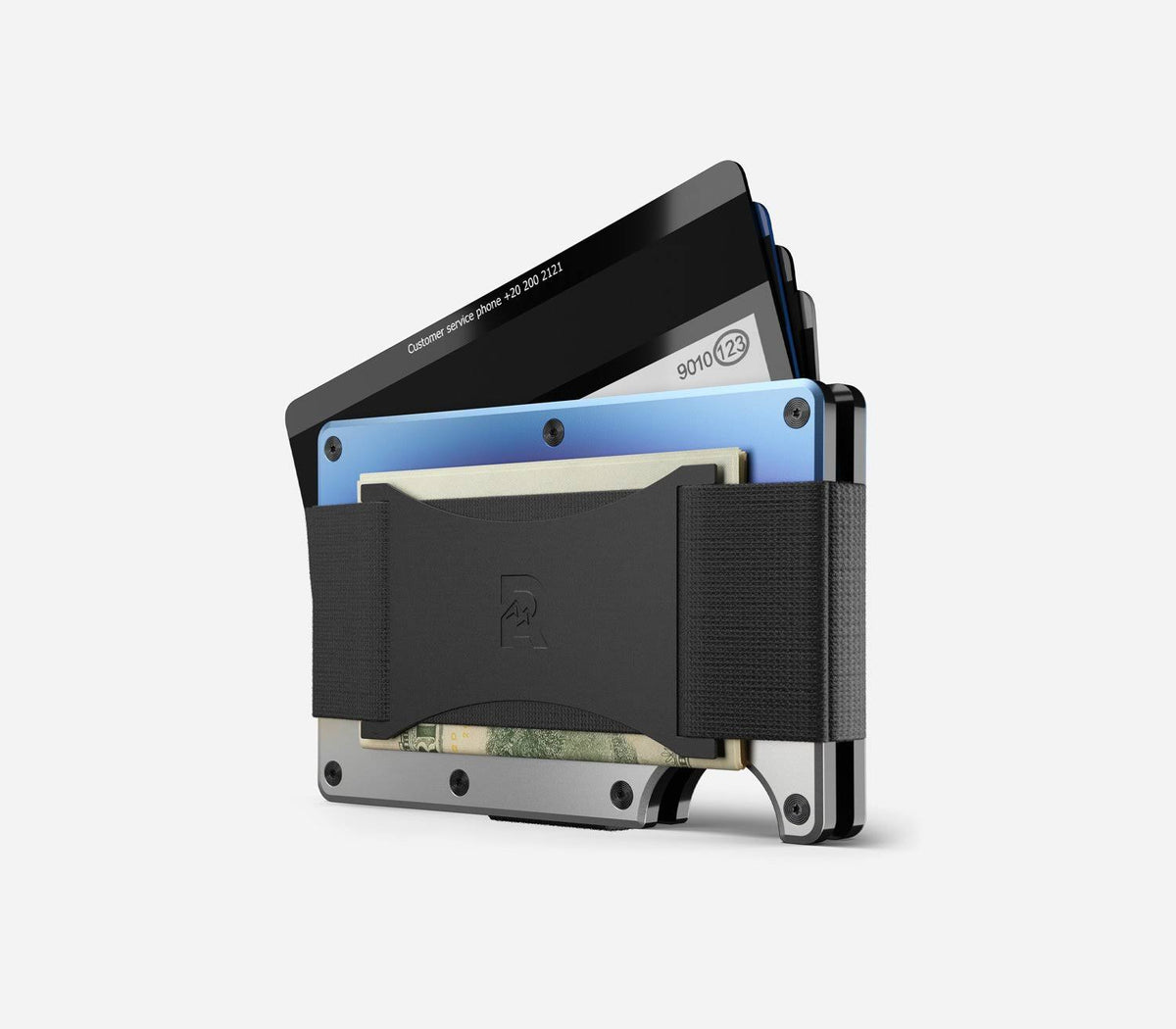 Titanium Cash Strap Wallet F7139