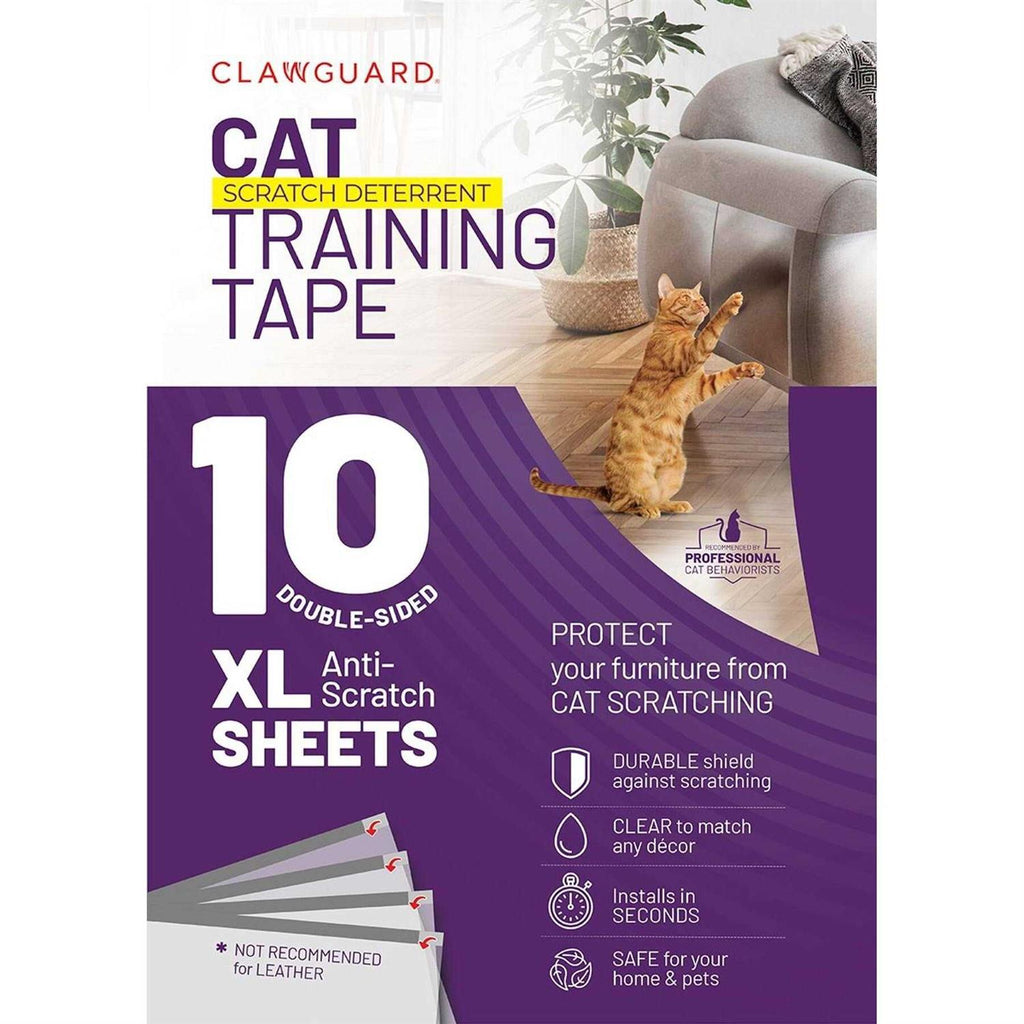 Cat Repellant Tape 10 XL Sheets Furniture Protector U108621