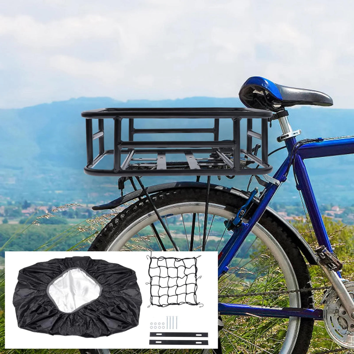 Bike Rear Basket Q634