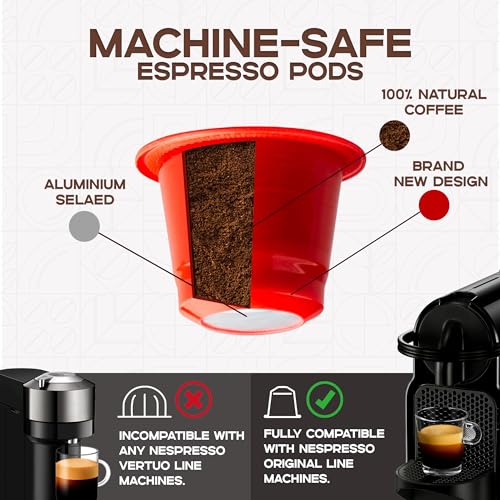 100 Count Espresso Capsules I329